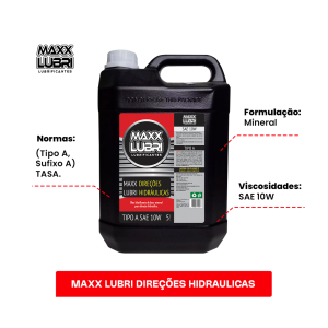 Maxx Lubri Direções Hidráulicas 5L
