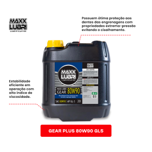 Maxx Lubri Gear Plus 80W90 GL5 BB