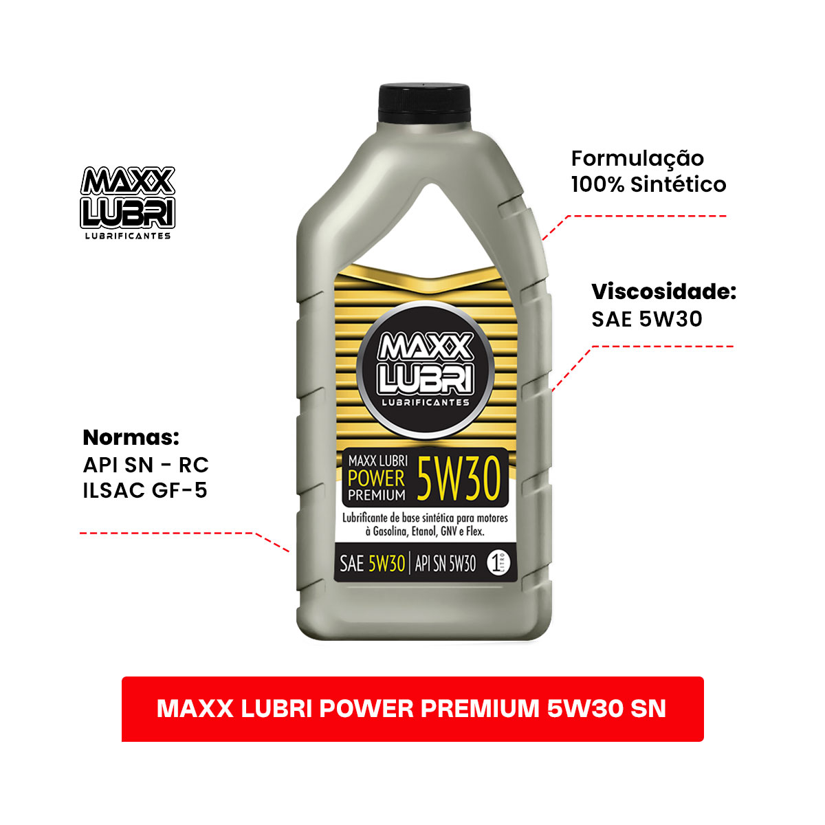 Maxx Lubri Premium 5W30 Sn 1 Maxx Lubri Premium 5W30 SN
